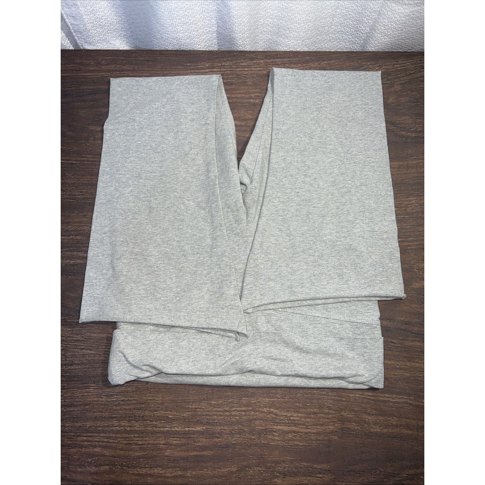 PINK by Victoria's Secret Foldover Flare Leggings Gray Womens Size Medium - Picture 6 of 9